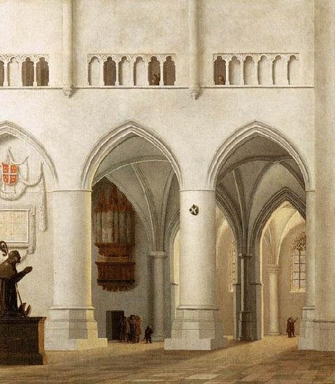 Pieter Jansz Saenredam Interior of the Church of St Bavo at Haarlem China oil painting art